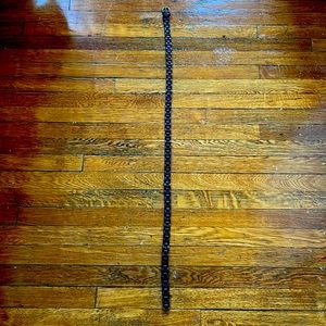 Scotch and soda mens slim braided leather belt size M